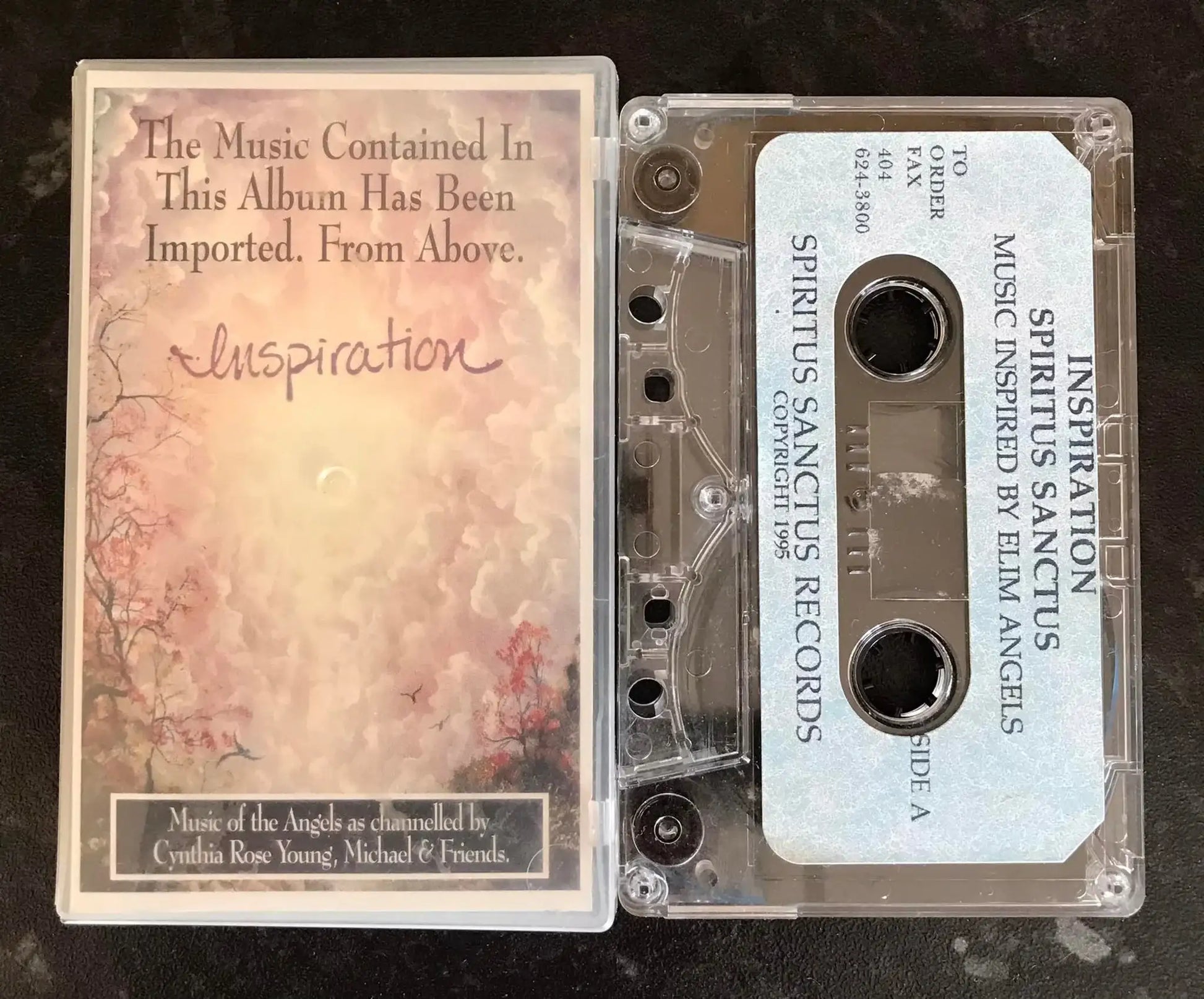 Inspiration, Music Inspired by Elim Angels, Spiritus Sanctus, Vintage Cassette Magretro
