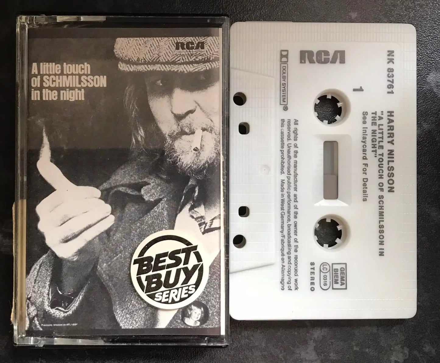 HARRY NILSSON, A Little Touch Of Schmilsson In The Night Album, NK 83761 Magretro