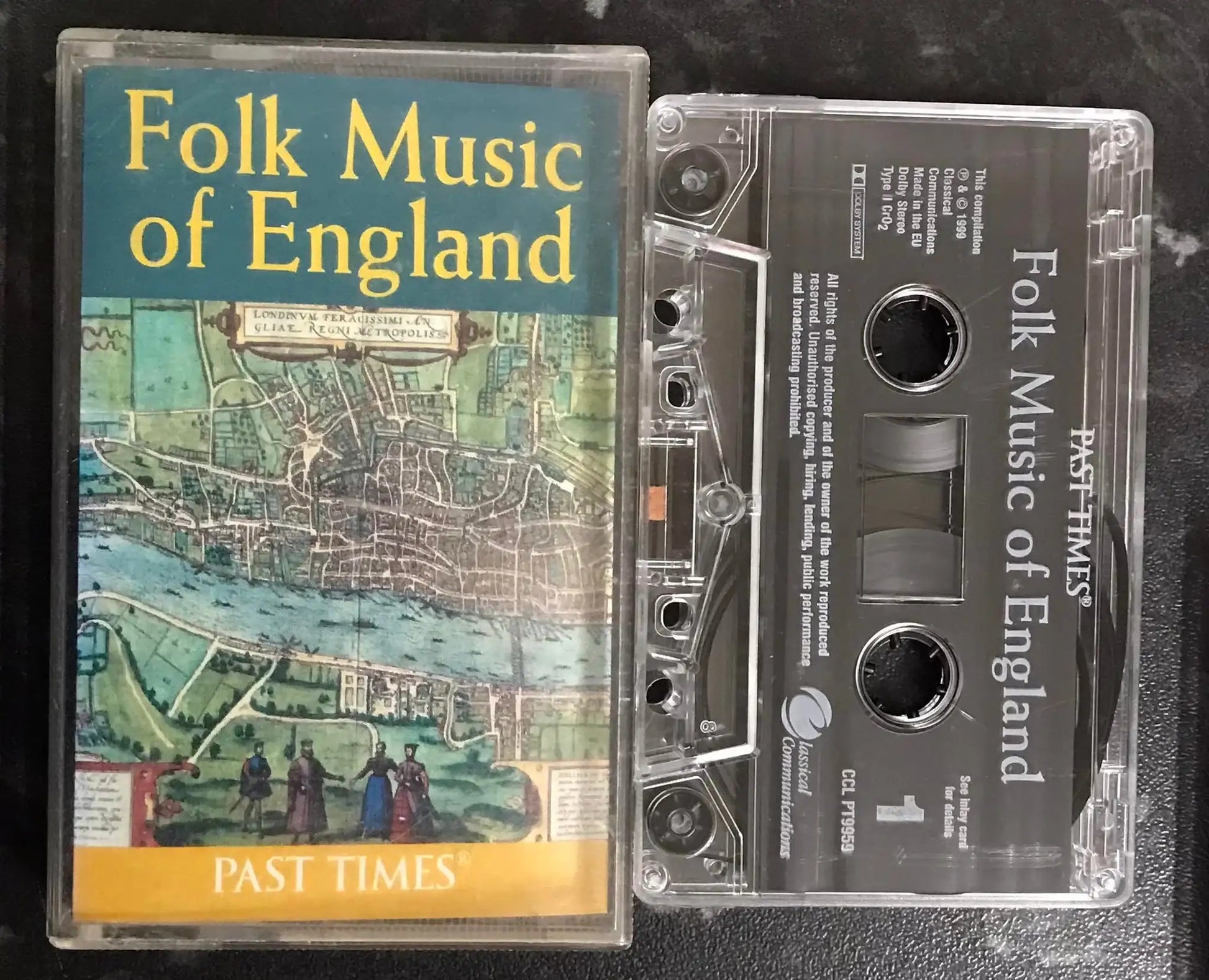Folk Music Of England Album, Past Times, CCL PT9959 Magretro