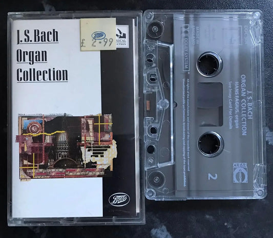 J.S. Bach, Organ Collection Album, DDC 504, Vintage Cassette Magretro