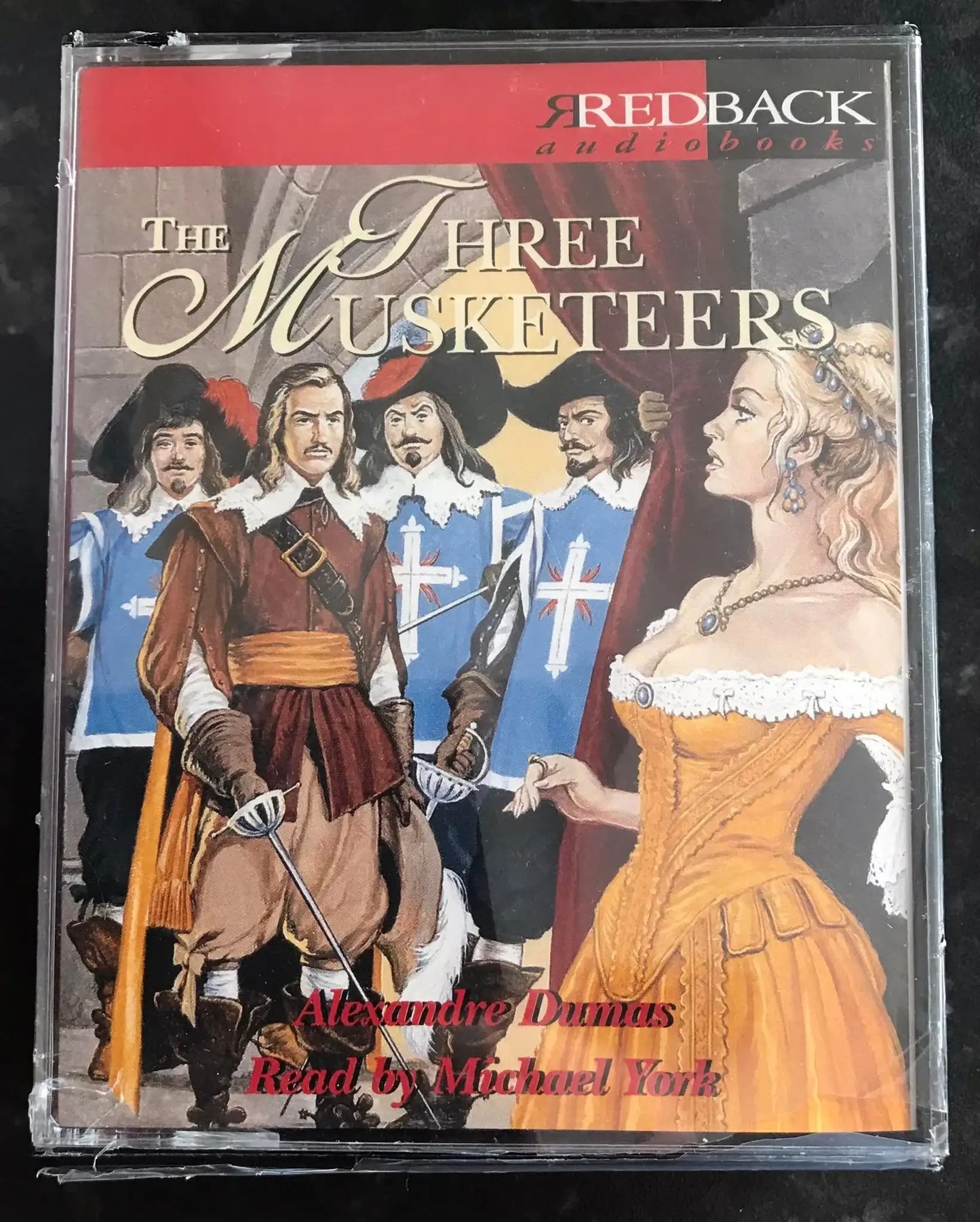 The Three Muskateers, Alexandre Dumas, Audiobook, STILL SEALED Magretro