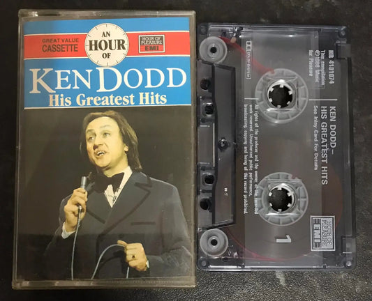 An Hour of Ken Dodd, His Greatest Hits Album, HR 41 81007 4, Vintage Cassette Magretro