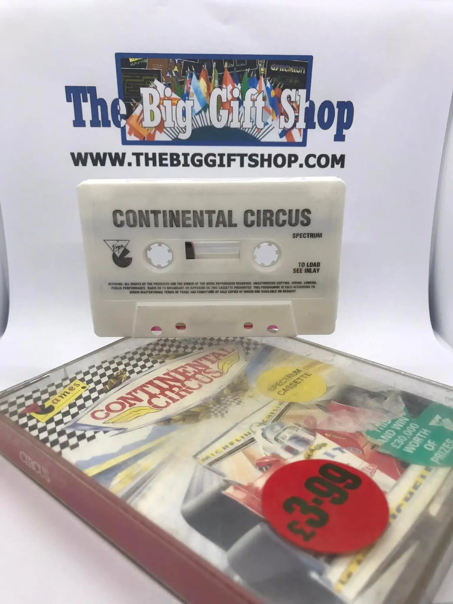 Continental Circus (Tested Working), ZX Spectrum, Virgin Games, RARE Magretro