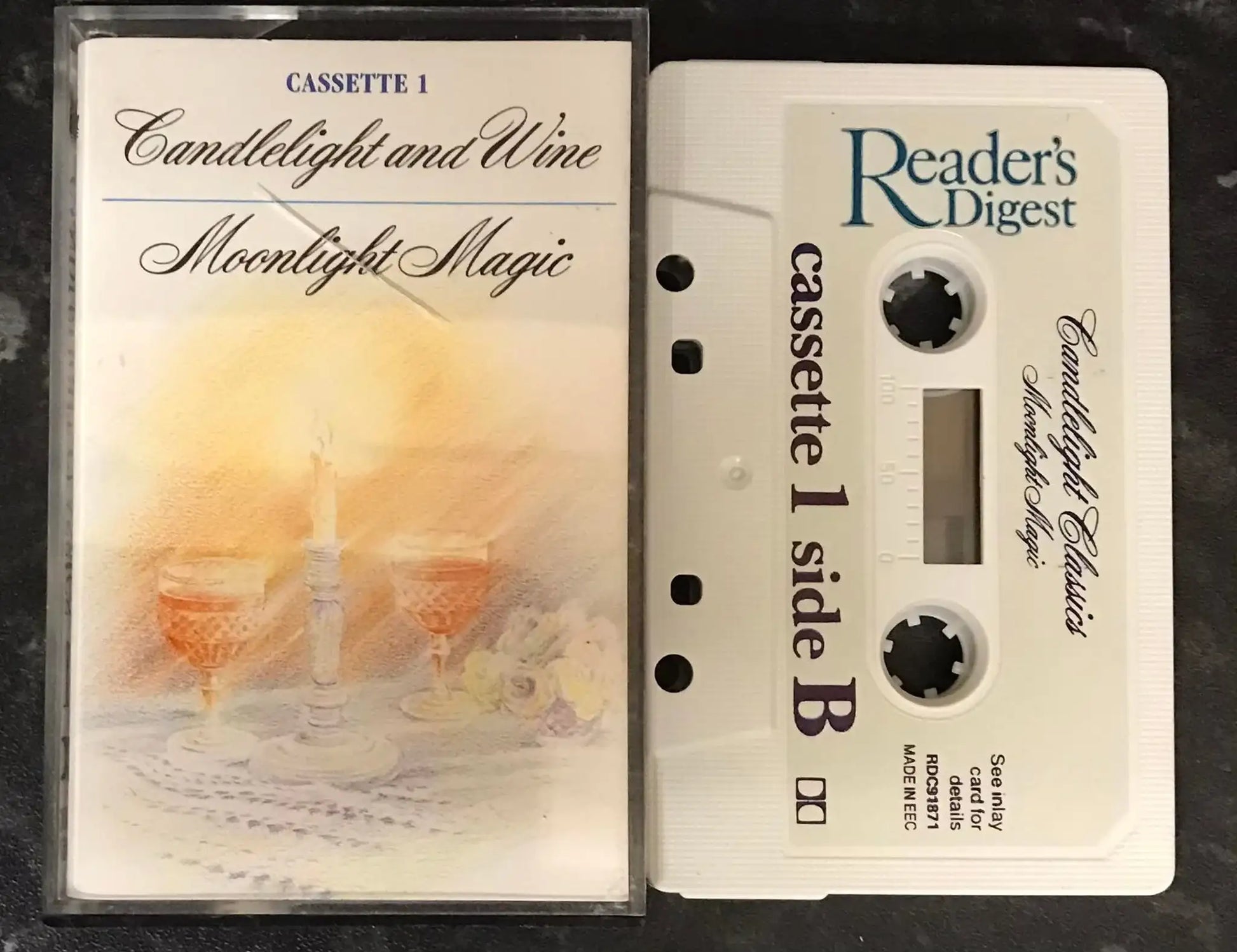 Candlelight Classics Volume 1, Moonlight Magic, RDC91871, Vintage Cassette Magretro
