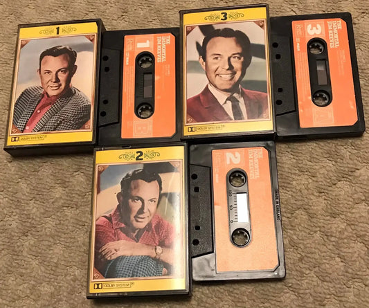 The Immortal Jim Reeves Complete 3 tape Set, rdc 90751, Vintage Cassette Magretro