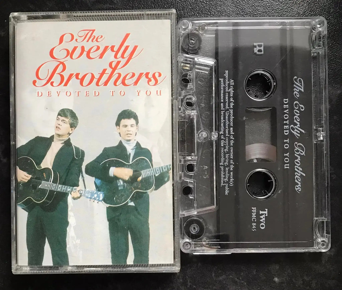 The Everly Brothers, Devoted To You Album, ffmc 845, Vintage Cassette Magretro