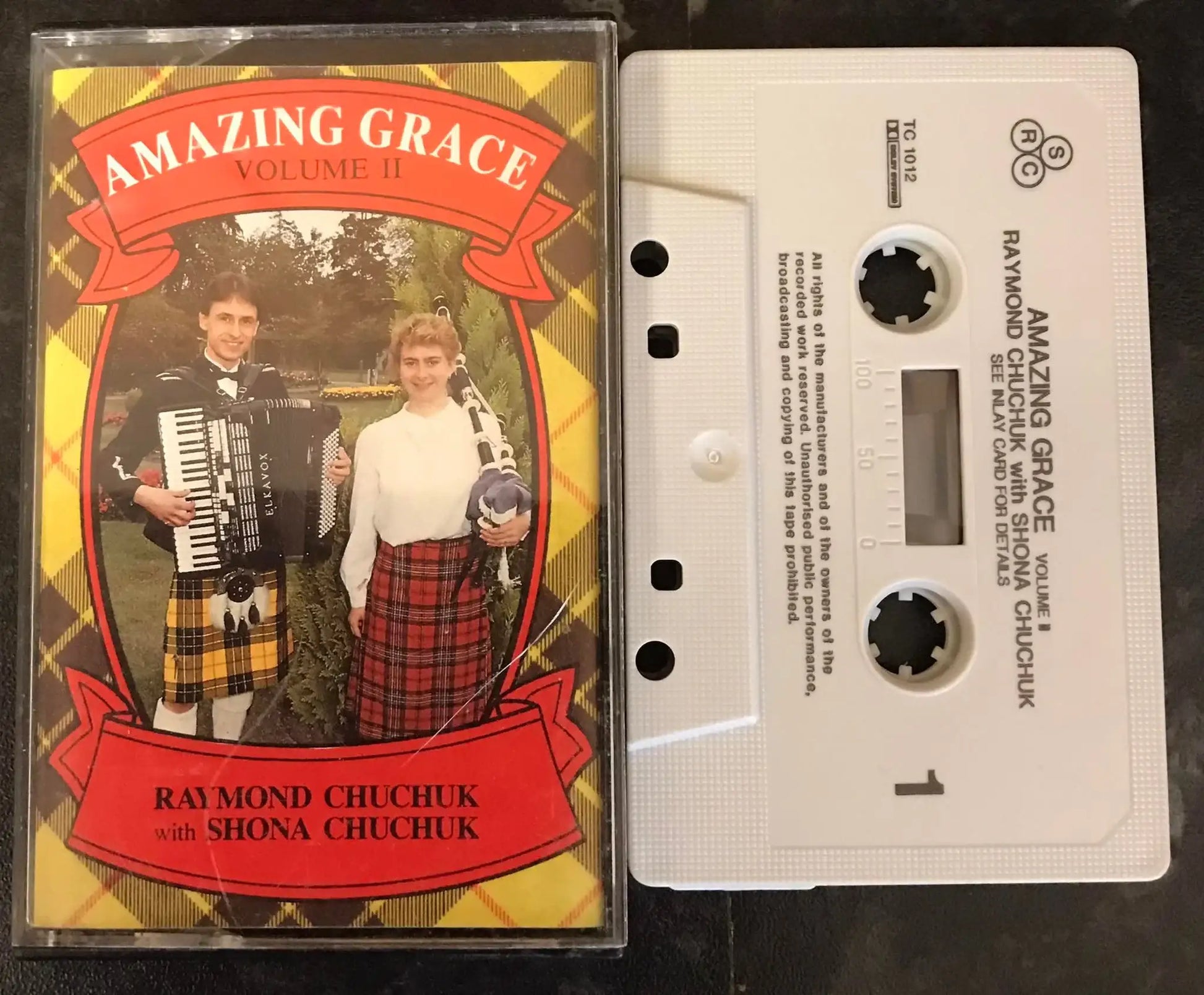 Amazing Grace Volume II, Raymond and Shona Chuchuk, TC 1012, SRC Magretro