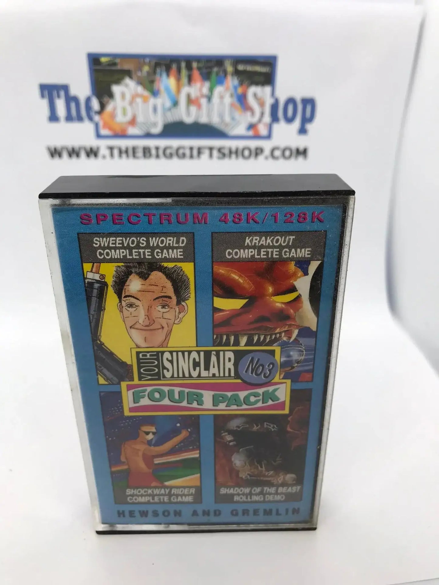 Your Sinclair, Magazine Tape Four Pack (3) Dec 1990, ZX Spectrum Magretro