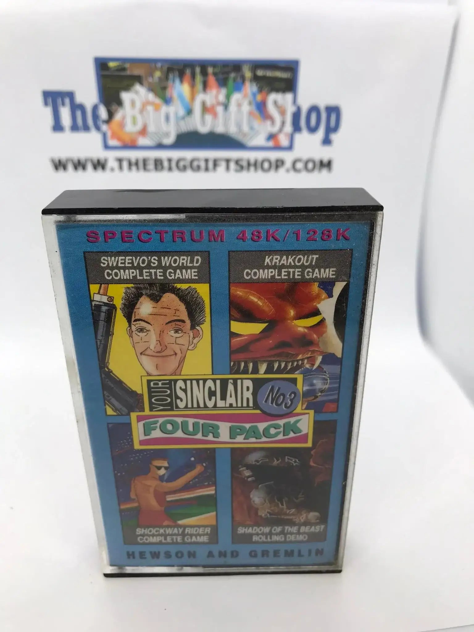 Your Sinclair, Magazine Tape Four Pack (3) Dec 1990, ZX Spectrum Magretro