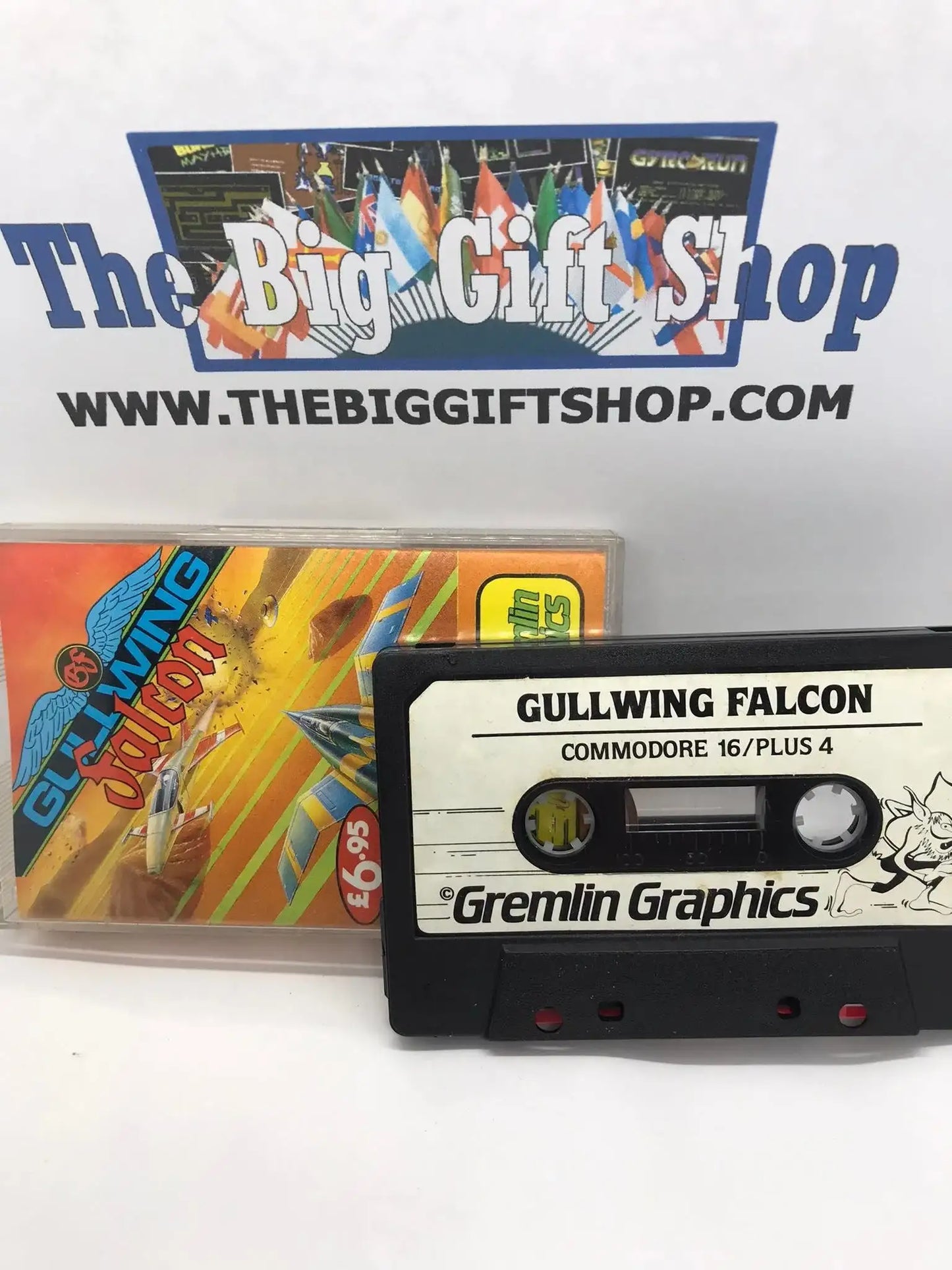 Gullwing Falcon, C16, plus/4, Released by Gremlin Graphics Magretro