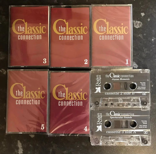 The Classic Connection (most still sealed), 5 Tape Set, RDC 92831 Magretro