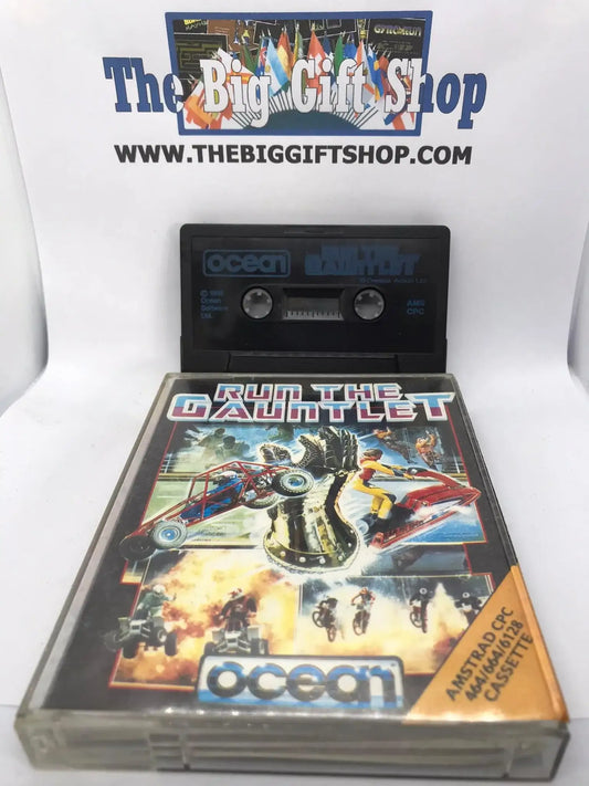 Run The Gauntlet, CPC 464 / 664, Released by Ocean Software Magretro