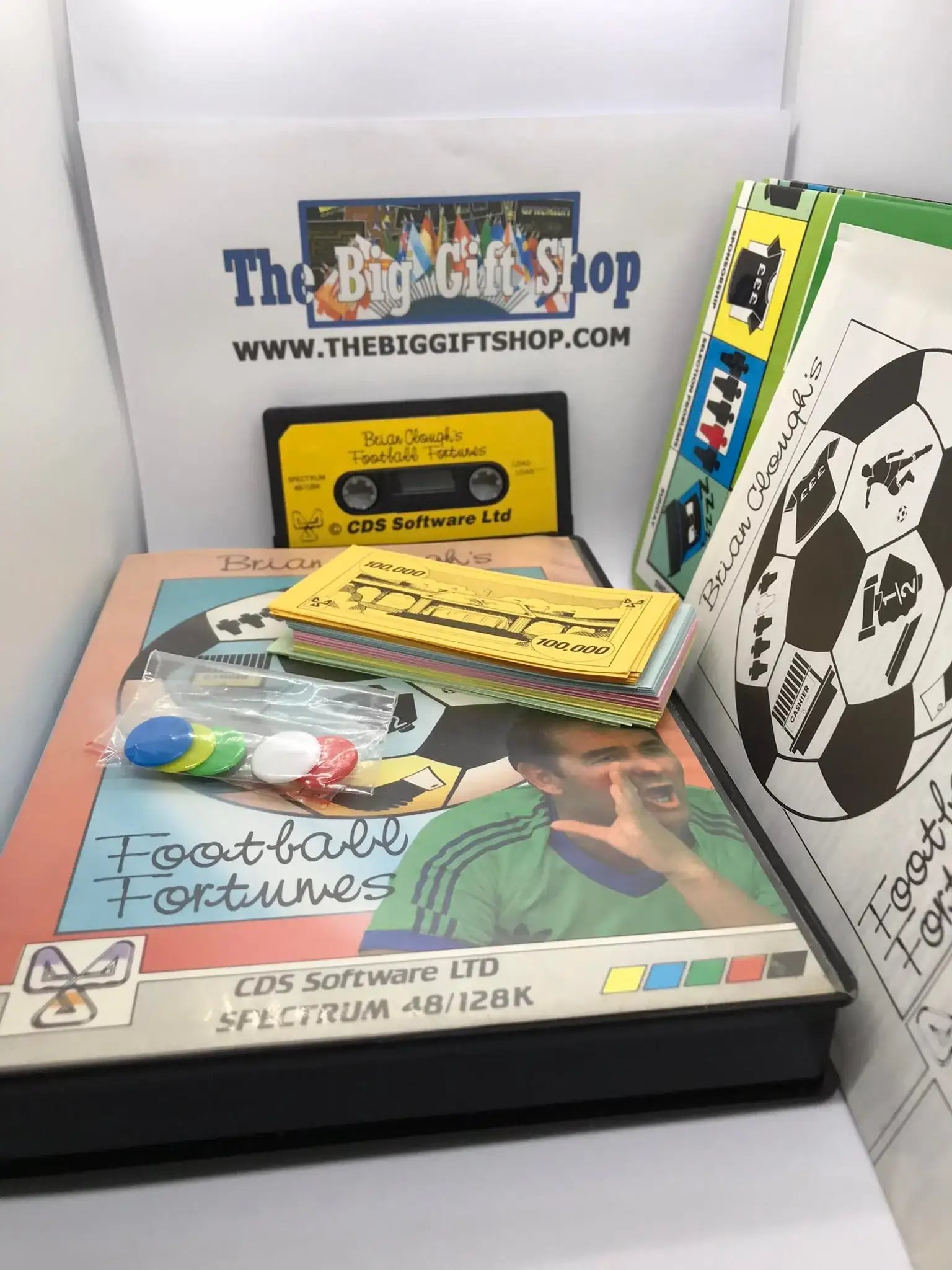 Brian Clough's Football Fortunes (Tested Working), ZX Spectrum, CDS Micro Magretro