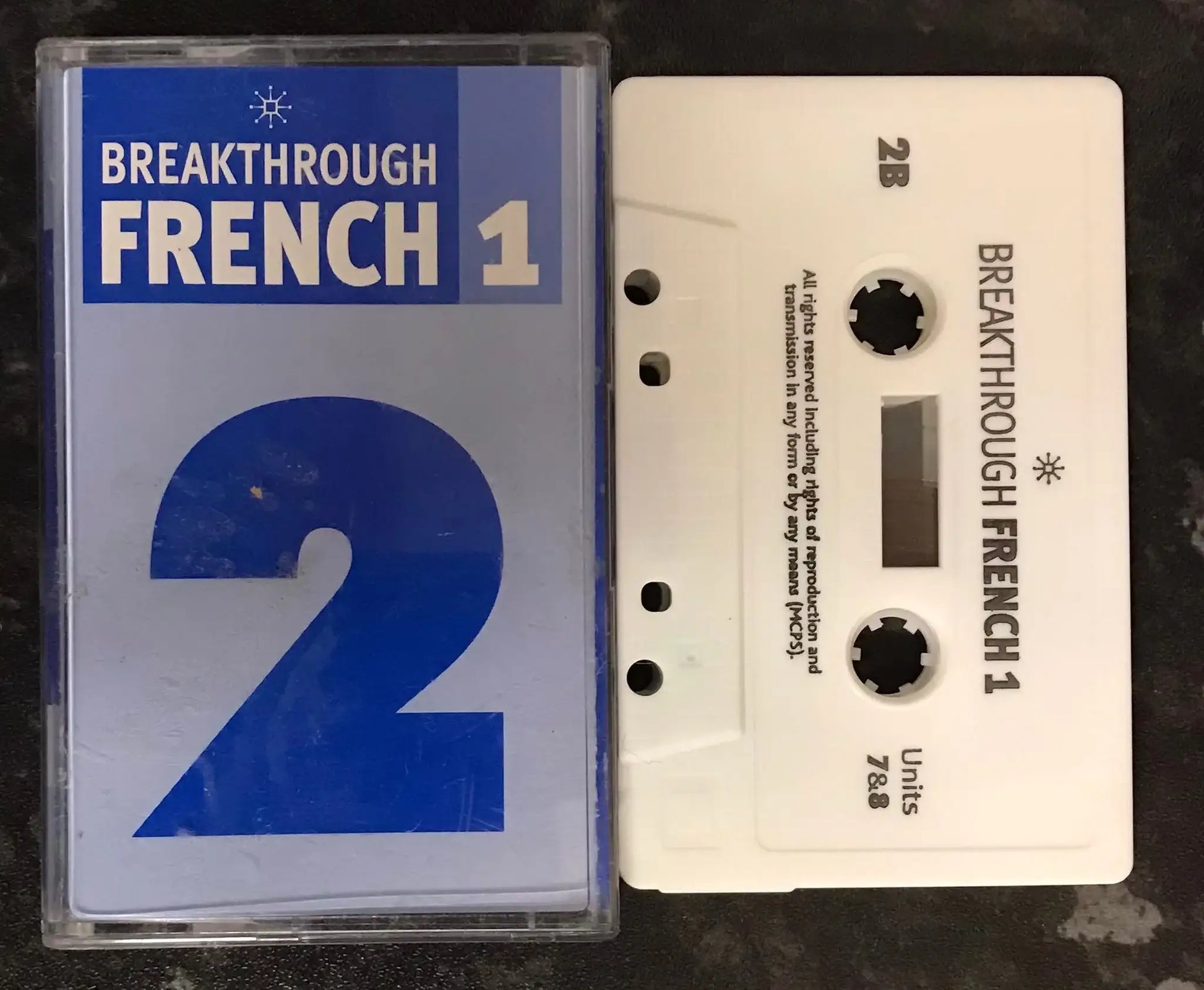 Breakthrough French 1 tape 2, Vintage Cassette Magretro