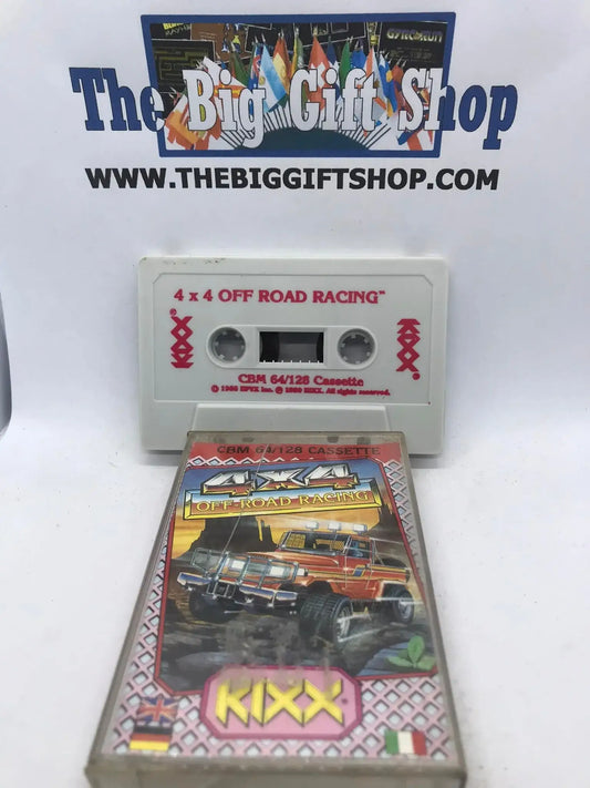4x4 Off-Road Racing, C64 Game, Released by Epyx / Kixx, WORKING Magretro