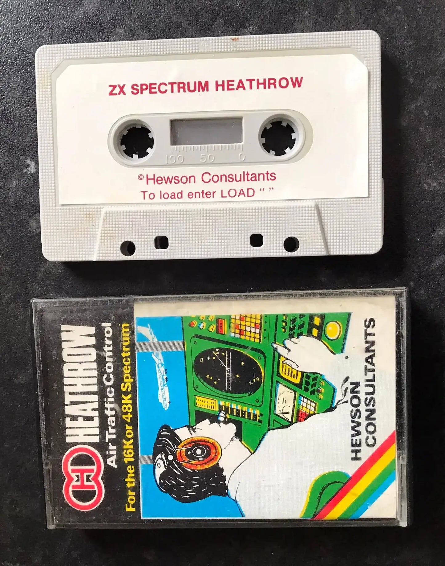 Heathrow, ZX Spectrum, by Hewson Consultants, Working Magretro