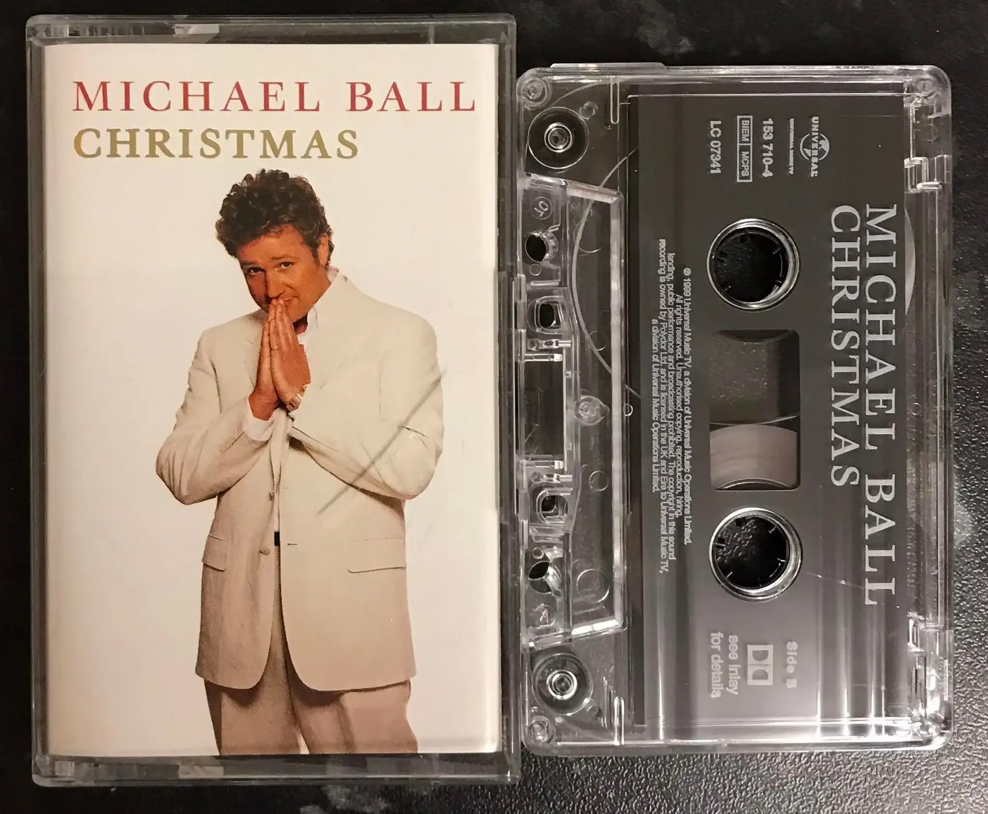 Michael Ball, Christmas Album, UNIVERSAL, 153 710-4, Vintage Cassette Magretro