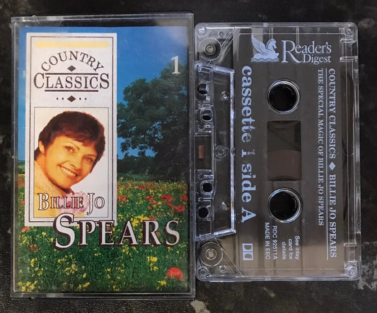 Billie Jo Spears, Country Classics, Tape One, RDC 92511, Vintage Cassette Magretro