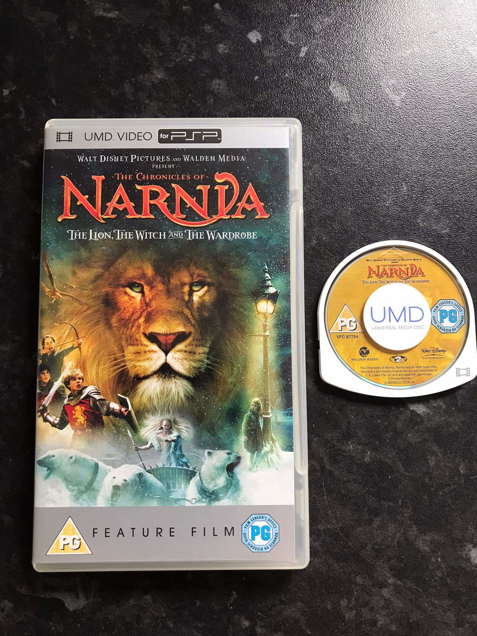 chronicles of narnia the lion the witch and the wardrobe movie PSP PAL with box Magretro