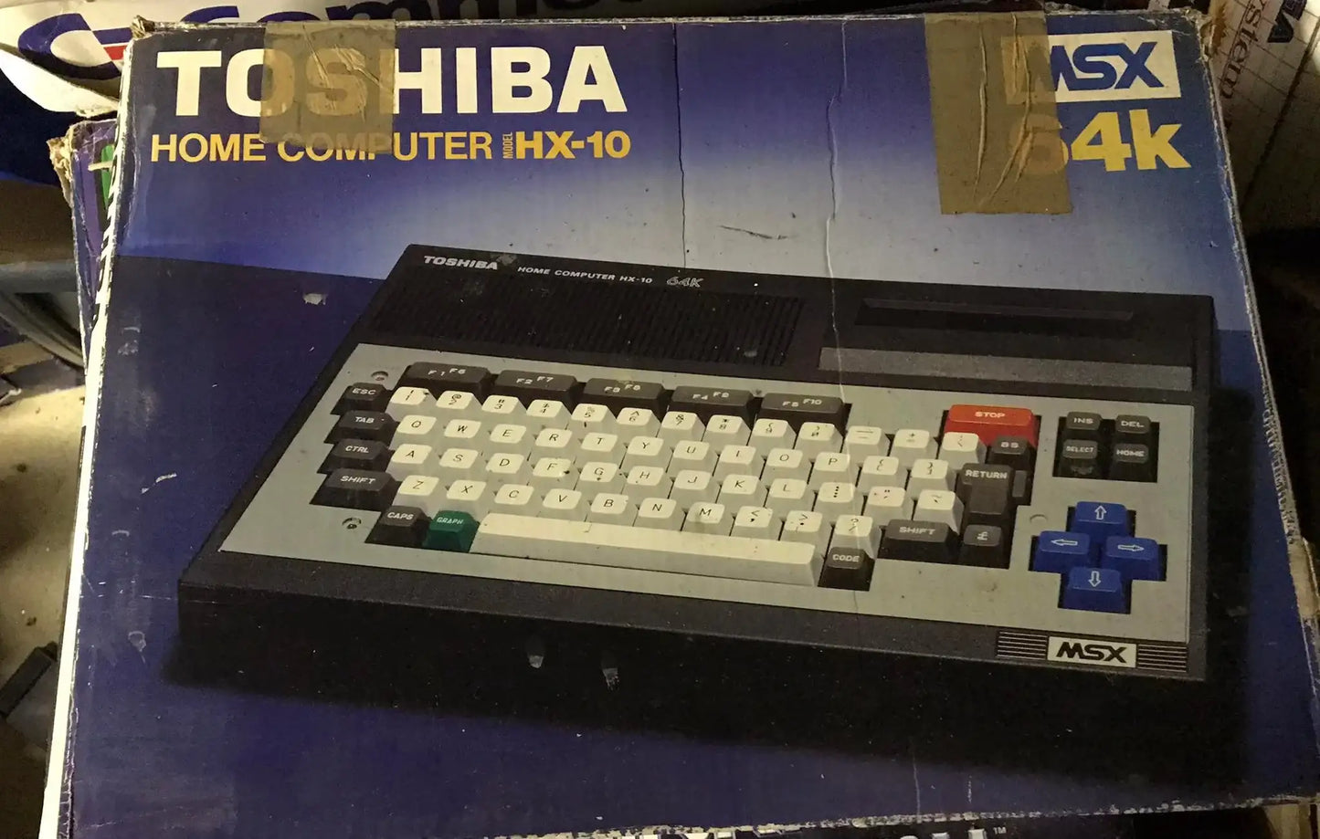 Vintage Toshiba MSX 64k HX10 Computer UK PAL BOXED Magretro