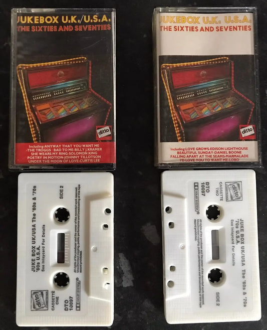 Jukebox U.K./ U.S.A. the sixties and seventies,DITTO, DTO 10097,Vintage Cassette Magretro