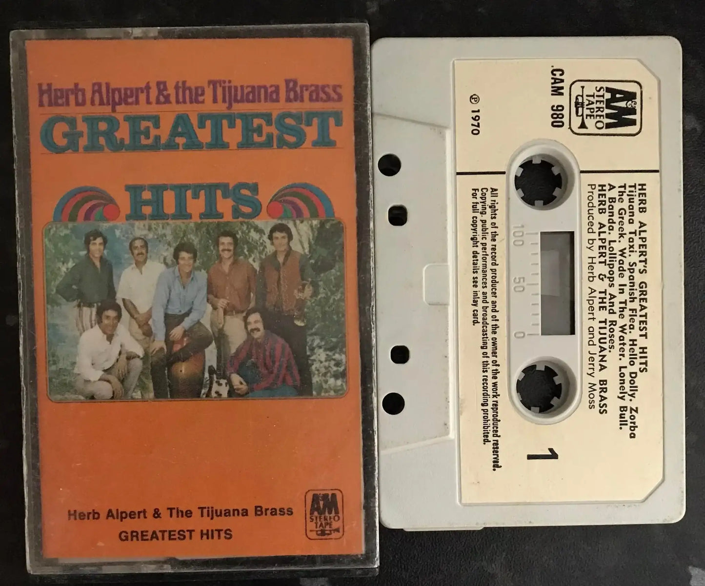 Herb Alpert and the Tijuana Brass Greatest Hits, A&M, CAM 980 Magretro