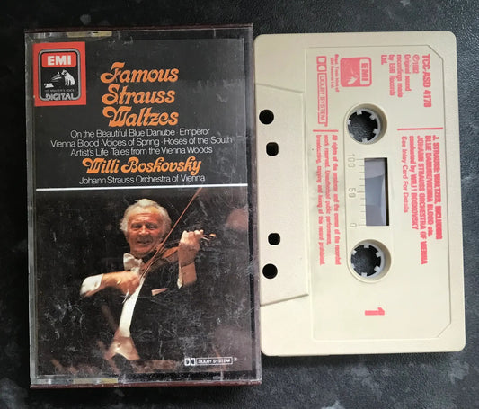 Famous Strauss Waltzes, Willi Boscovsky Orchestra, TCC-ASD 417 Magretro