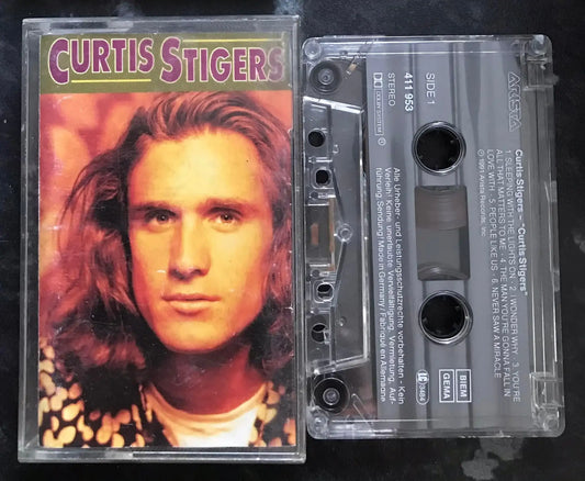 Curtis Stigers Album, Arista, 411 953, Vintage Cassette Magretro