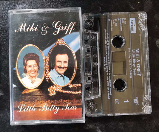 Miki & Griff, A Little Bitty Tear Album, sslmc 203, Savanna, Vintage Cassette Magretro
