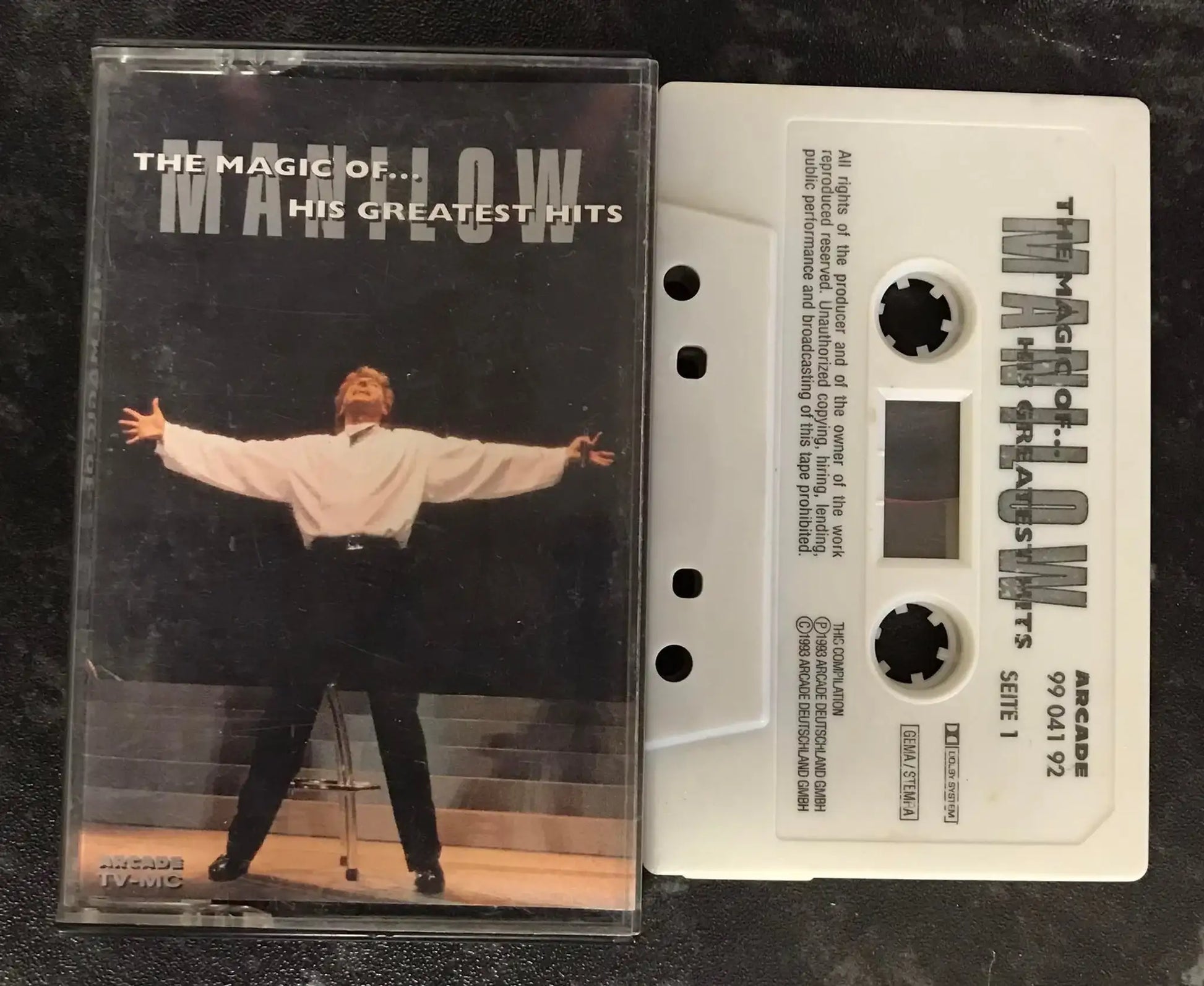 The Magic of Manilow, His Greatest Hits Album, Arcade, 9904192 Magretro