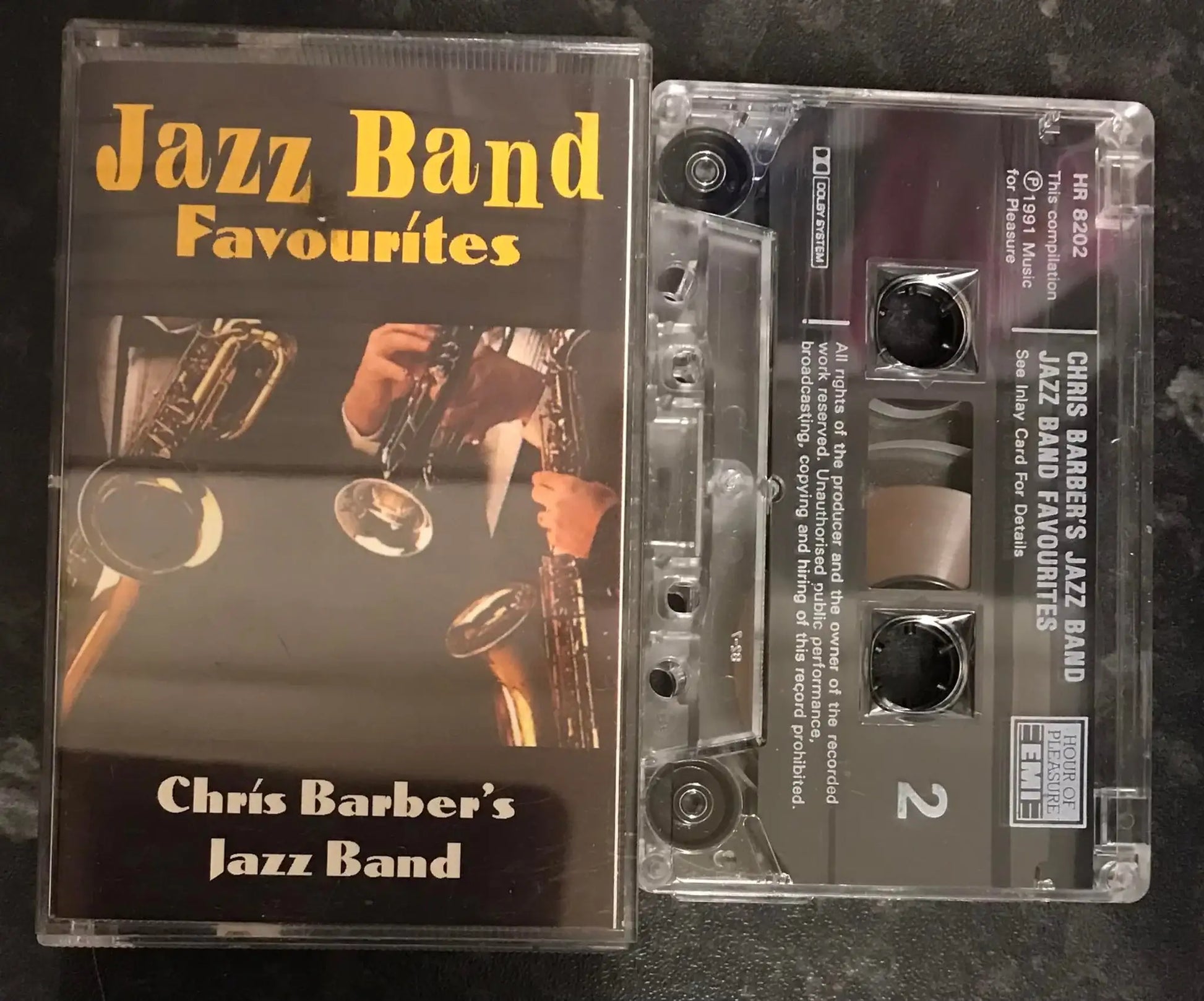 Jazz band Favourites, Chris Barber's Jazz band, 41 8202 4, EMI, Vintage Cassette Magretro