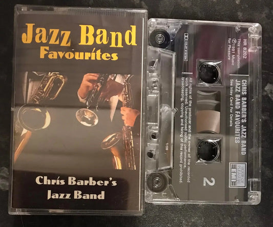 Jazz band Favourites, Chris Barber's Jazz band, 41 8202 4, EMI, Vintage Cassette Magretro