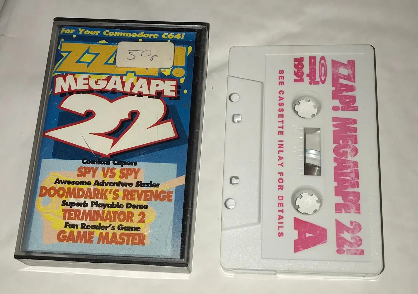Zzap Megatape 22, C64 Magretro