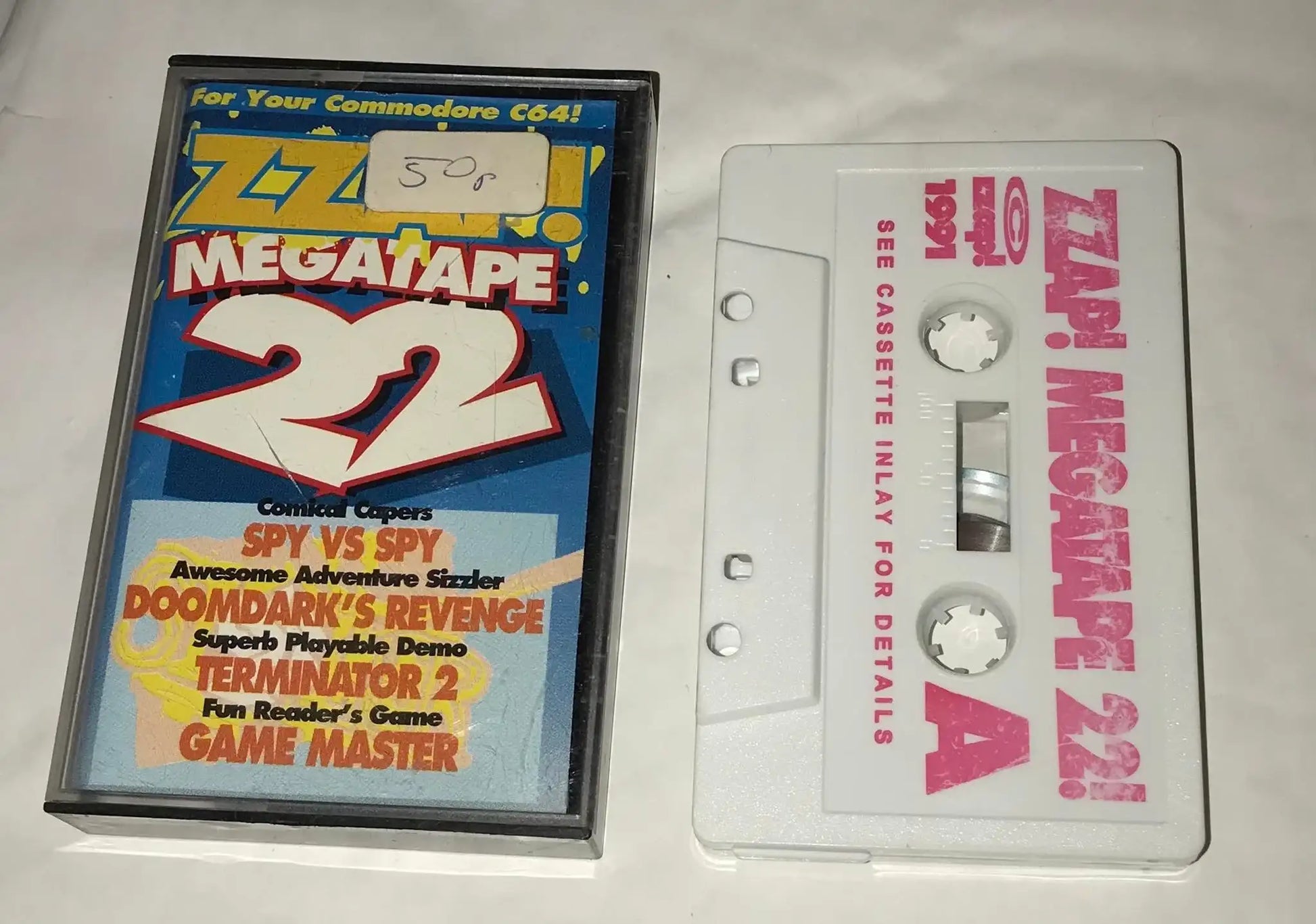 Zzap Megatape 22, C64 Magretro