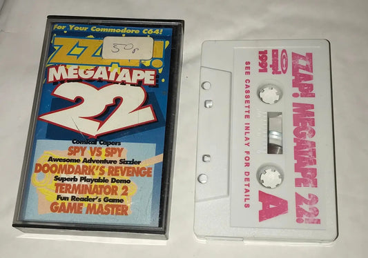 Zzap Megatape 22, C64 Magretro