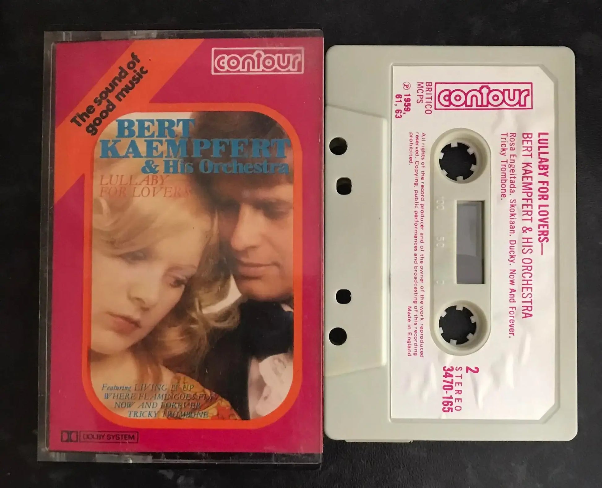 Bert Kaempfert & his Orchestra, Lullaby For Lovers Album, 3470 165, Contour Magretro