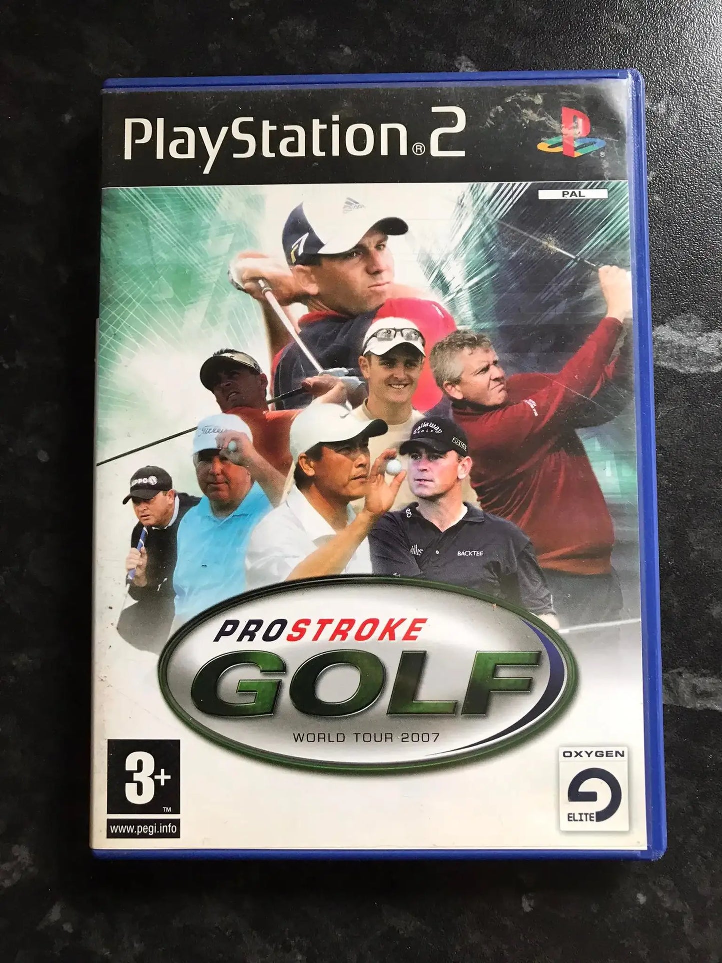 Prostroke Golf World Tour 2007, PS2 Game, PAL Magretro