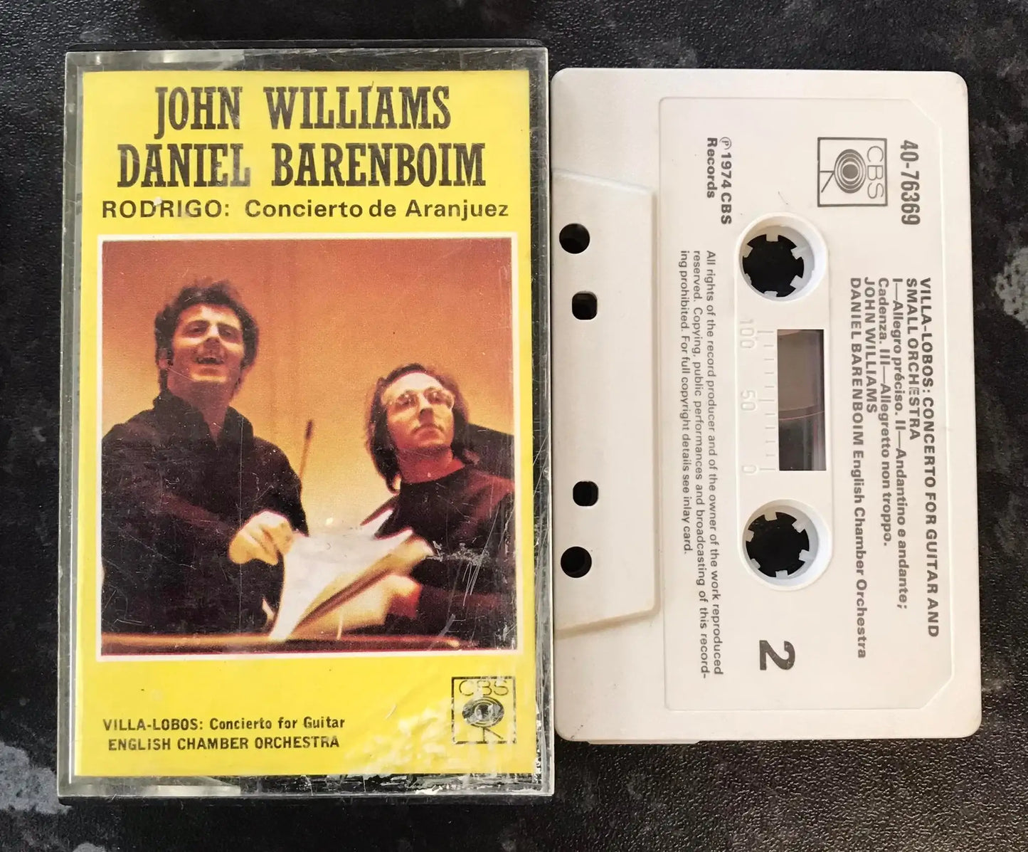 Rodrigo, Concierto De Aranjuez, John Williams, Daniel Barenboim, 40-76369 Magretro