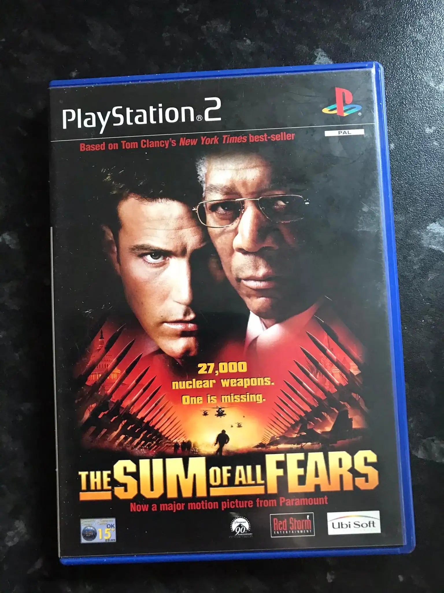 The Sum of All Fears, PS2 Game, PAL Magretro