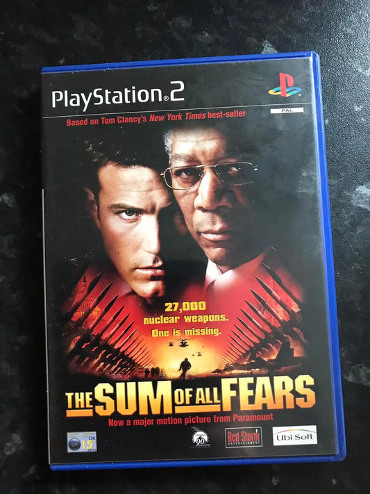 The Sum of All Fears, PS2 Game, PAL Magretro