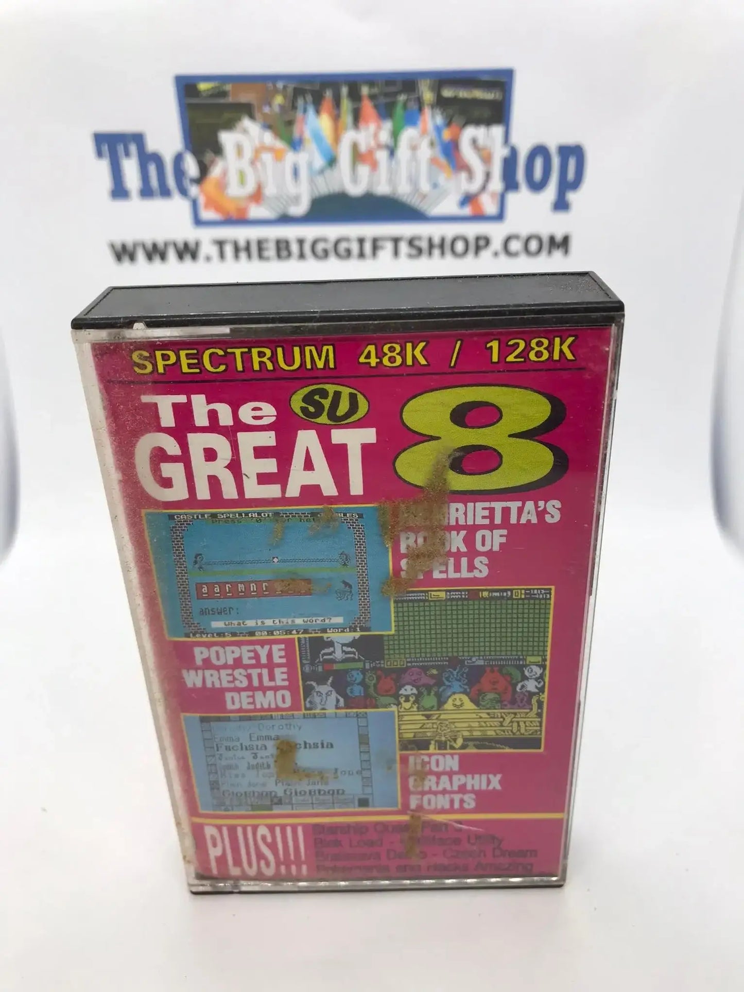 Sinclair User Tape, The Great Eight October 1992, ZX Spectrum Magretro