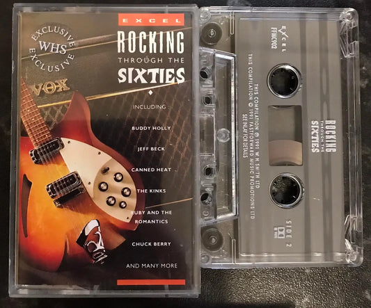 Rocking Through The Sixties Album, Excel Label, ffmc 902, WHS, Vintage Cassette Magretro