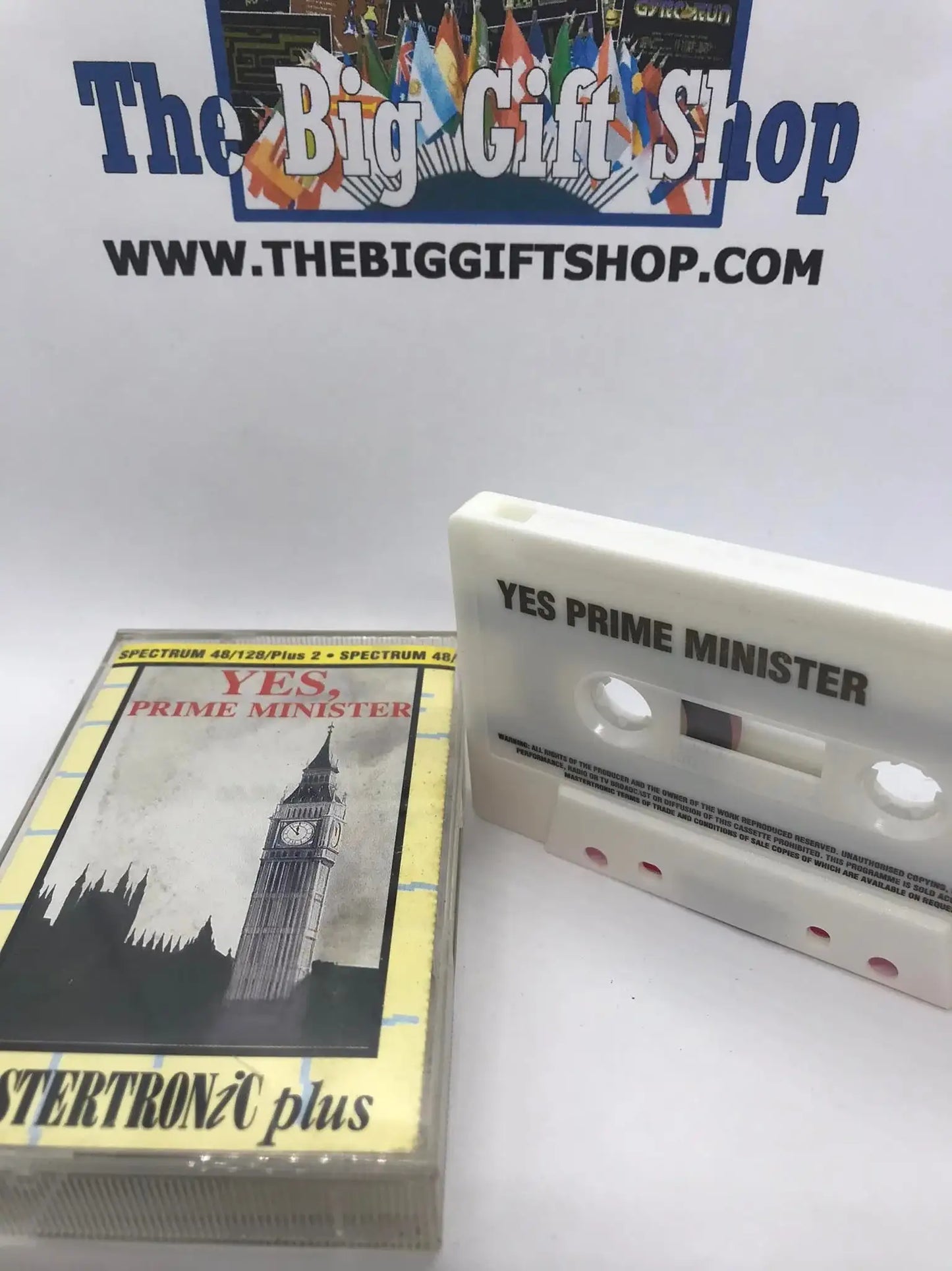 Yes Prime Minister (Mastertronic Plus) (Tested Working), ZX Spectrum Magretro