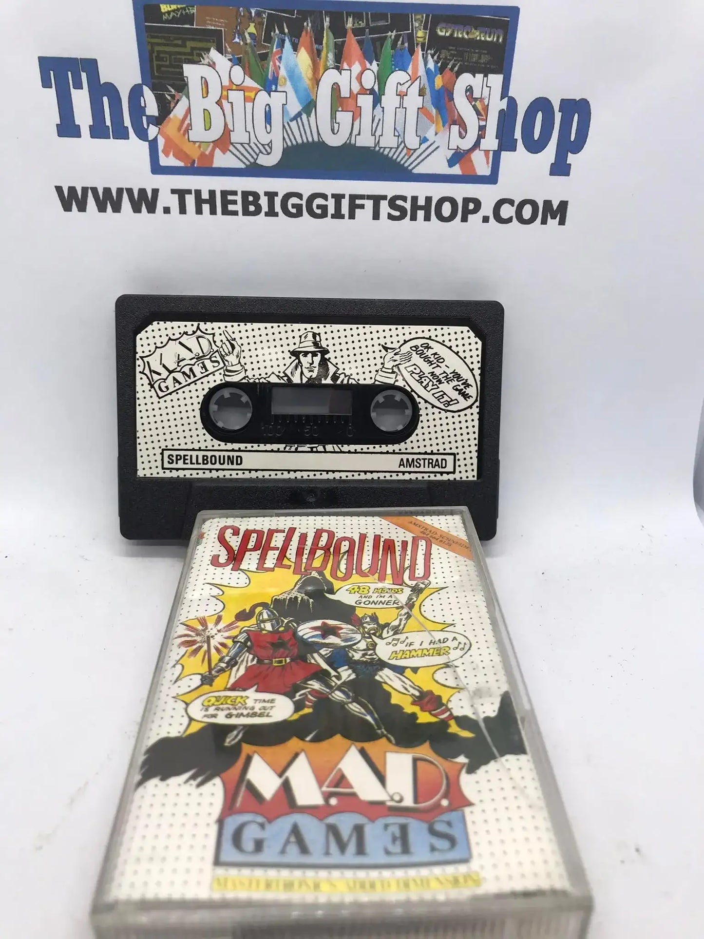Spellbound, CPC 464 / 664, Released by Mastertronic Magretro