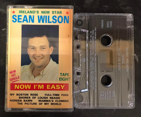 Sean Wilson sings Now I'm Easy Album, Tape Eight, SWC 1008, Vintage Cassette Magretro
