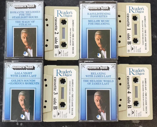 The Classic Touch 4 Tape Set, James Last, rdc 91701, Vintage Cassette Magretro