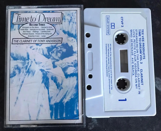 Time To Dream, Clarinet, Flute and Piano, Triple Pack, CTVP 1, Vintage Cassette Magretro