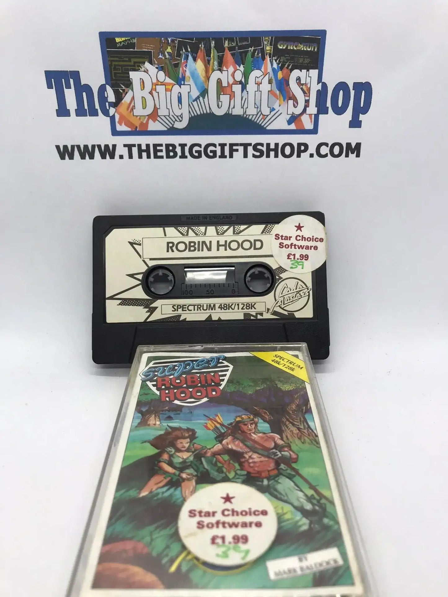 Super Robin Hood (Tested Working), ZX Spectrum by Codemasters Magretro