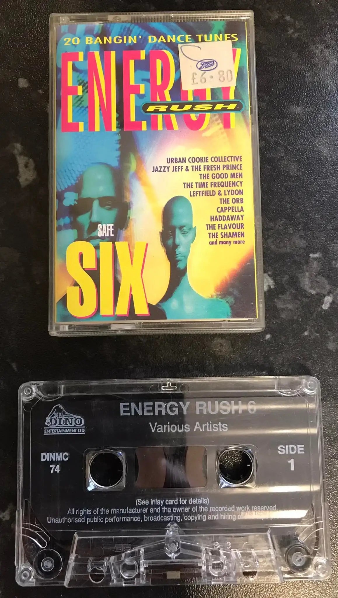 Energy Rush Safe Six, Featuring Various artists, Dino Entertainment, DINMC 74 Magretro