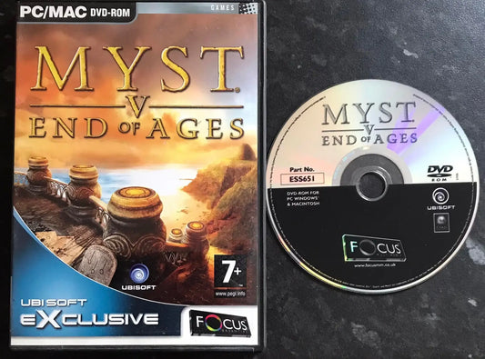 Myst V, End of Ages, DVD, PC Game, MAC game Magretro